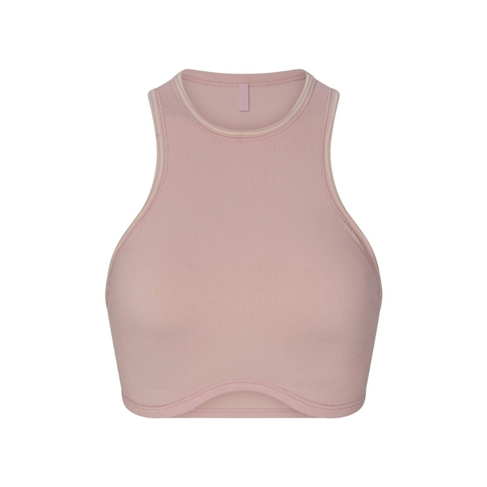 Nike Skims Ribbed Seamless Racer Front Bra - Picture 5 of 8